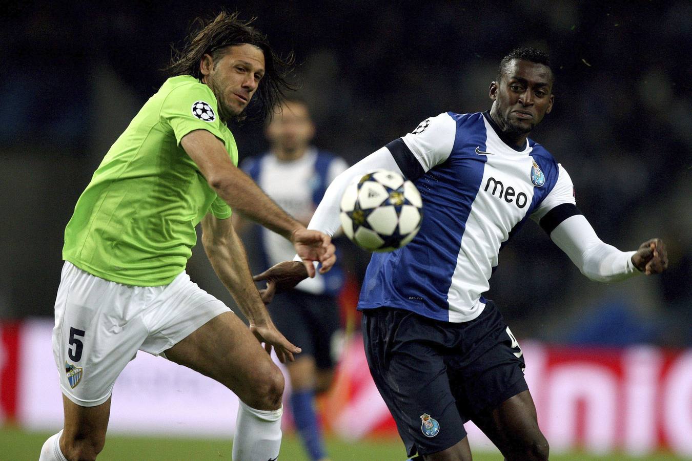 En partido de Champions contra el Oporto en 2013.