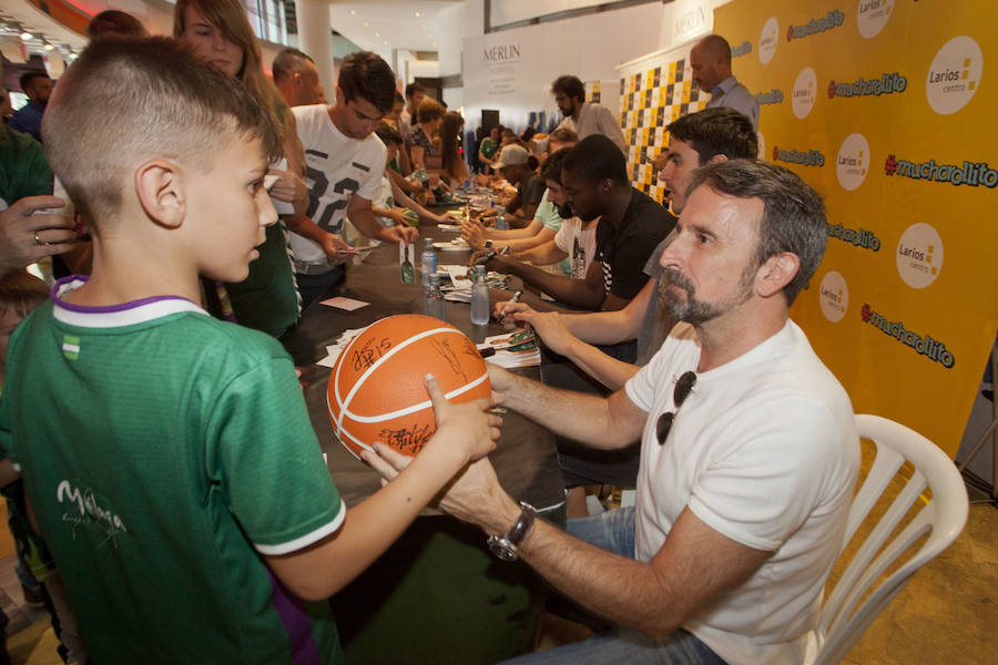 El Unicaja despide la temporada con sus aficionados