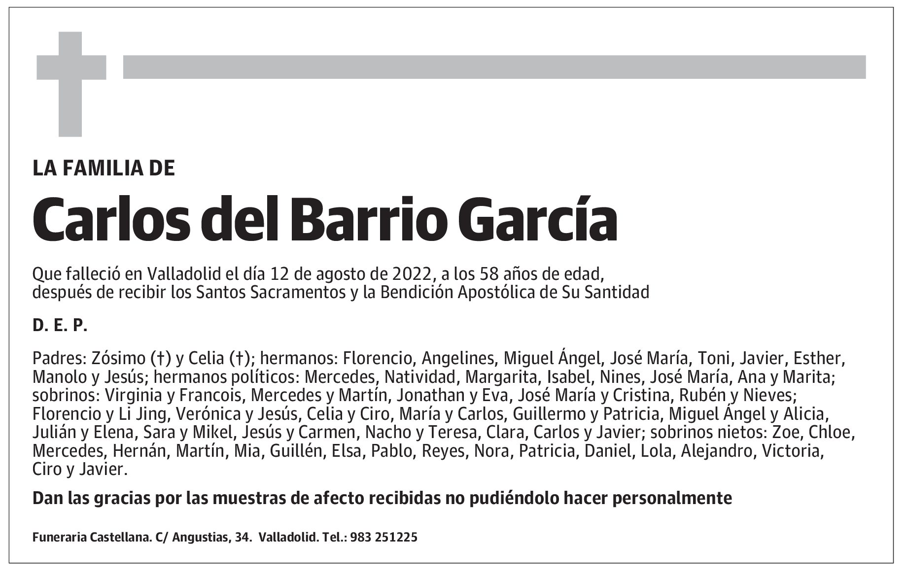 Carlos del Barrio García