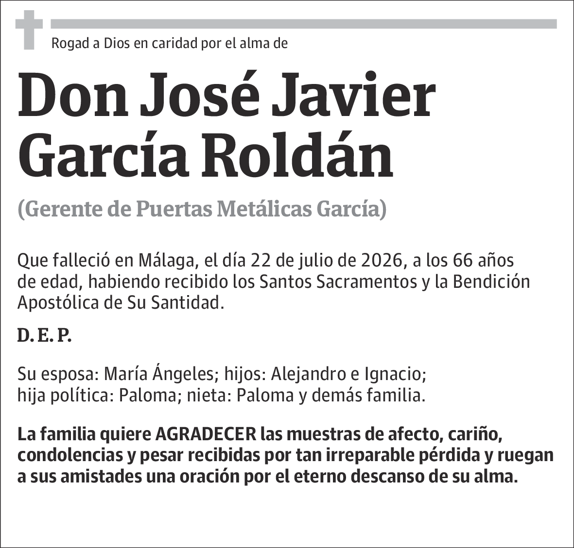 José Javier García Roldán