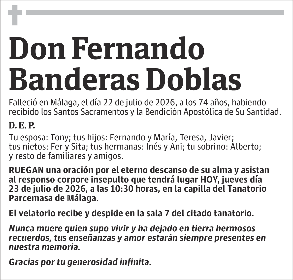 Fernando Banderas Doblas