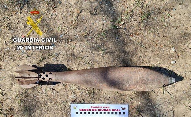 Bomb squad called in after dog digs up Spanish Civil War mortar shell
