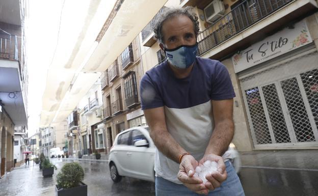 Antequera will request Government aid after 'the biggest hailstorm of the century'