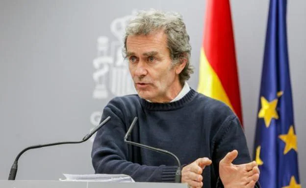 Fernando Simón, during a press conference. /EFE