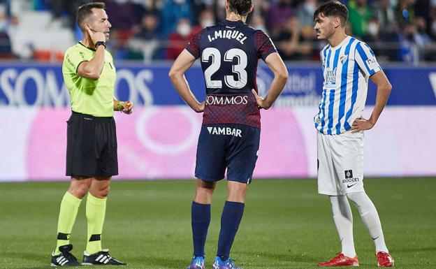 Video assistant referee snatches away Malaga's first win on the road