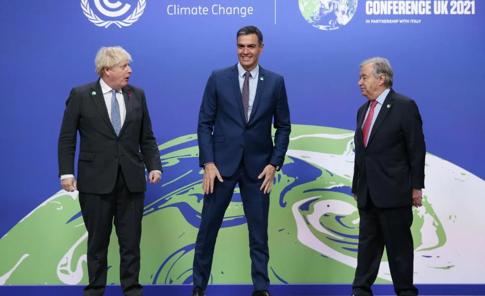 Sánchez announces 50% climate funding increase at COP 26