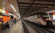 One in three trains cancelled on Malaga's Cercanías local rail tracks this Wednesday