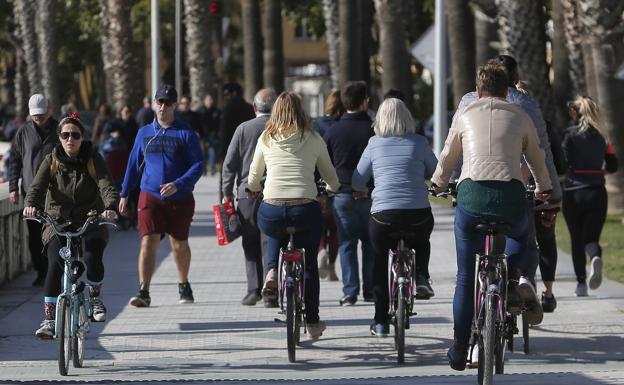 The weekend weather in Andalucía will be marked by an increase in temperatures