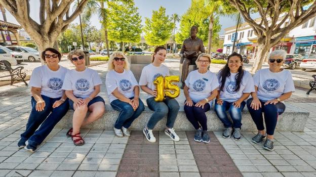 Soroptimists celebrate 15th anniversary in Mijas