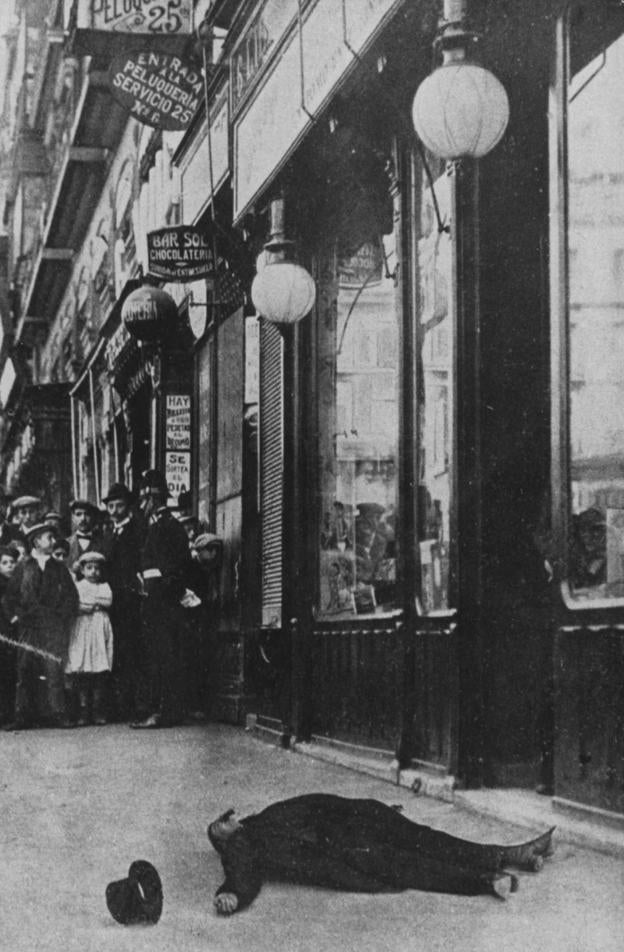 12 November 1912: The assassination of a Spanish prime minister