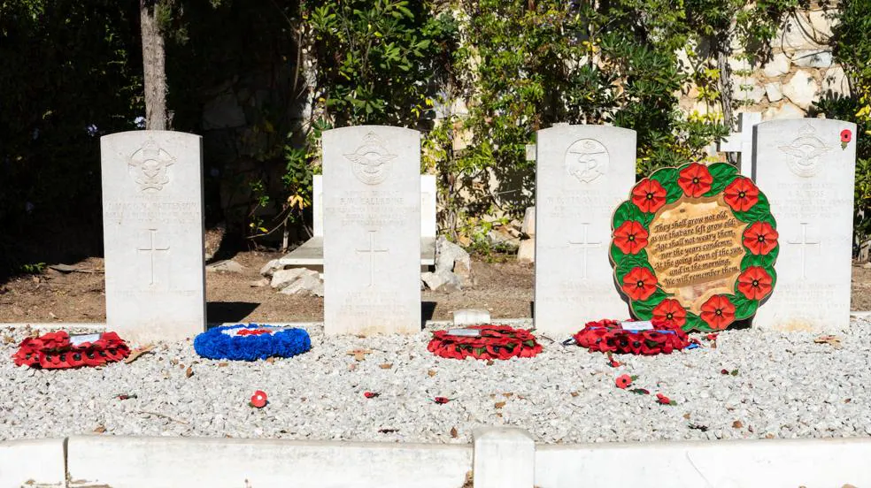 Remembrance Sunday at the English Cemetery in Malaga