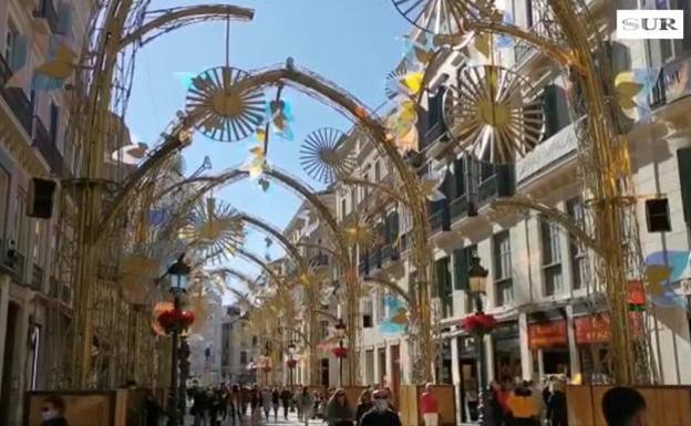 This is the music that will accompany Malaga's spectacular Christmas light and sound show