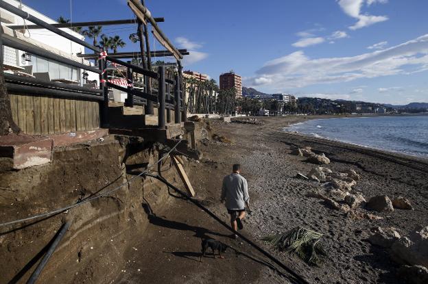 The perfect storm: wind, waves and climate change behind beach damage