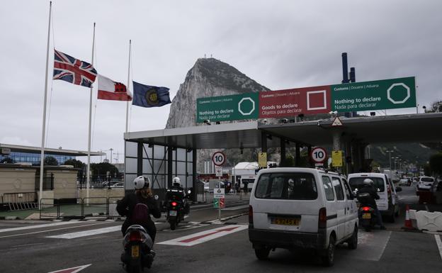 The Gibraltar border crossing. /ÑITO SALAS
