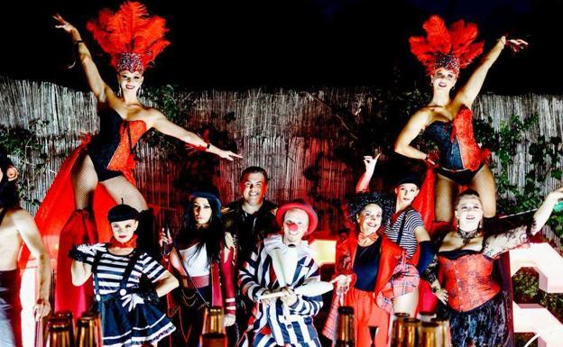 A circus-themed dinner was held to raise funds for the charity. 
