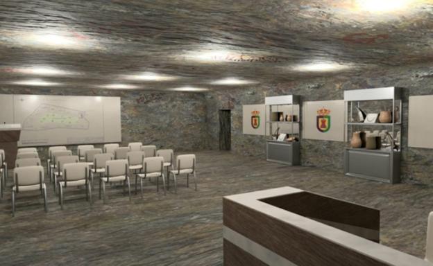 An image of what the visitor's centre will look like. 