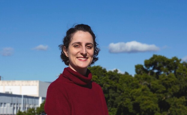 Elena Enciso Martínez, whose scholarship was proposed by Soroptimist International Costa del Sol. /sur