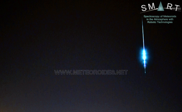 Another fireball streaks across the sky above Andalucía