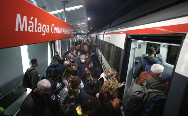 Local trains in Malaga province have been the hardest hit by cutbacks despite their popularity