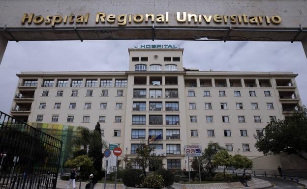 File photograph of Malaga’s Regional Hospital./SUR