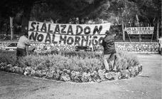 'Yes to the hoe, no to concrete': 25 years since the demonstrations that led protesters to lock themselves inside Nerja's Cave