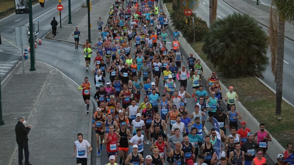 The best images from the 11th Malaga Marathon