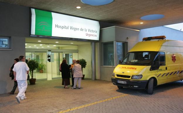 The accident and emergency department at a Malaga hospital./SUR