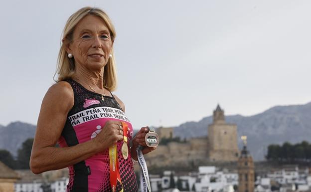 In two years, Pepa Sánchez Quintana has broken the Spanish records for seniors over 400 and 800 metres. 