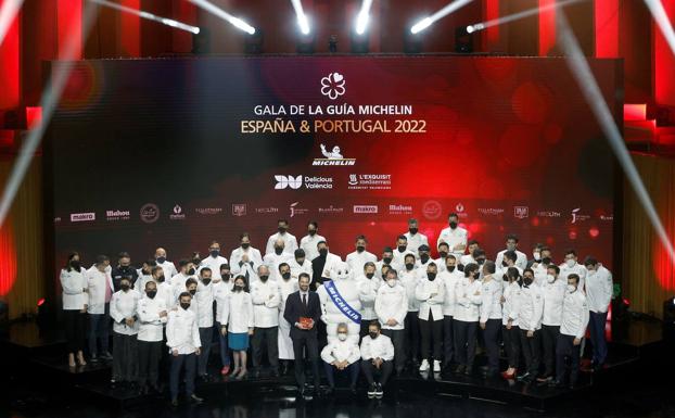 Awards ceremony for the Michelin Guide Spain & Portugal 2022.