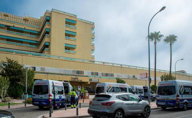 The Costa del Sol Hospital in Marbella.