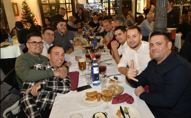 A Christmas lunch held in Malaga in 2019.