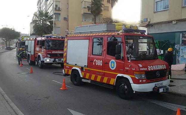 File image of Malaga firefighters./SUR