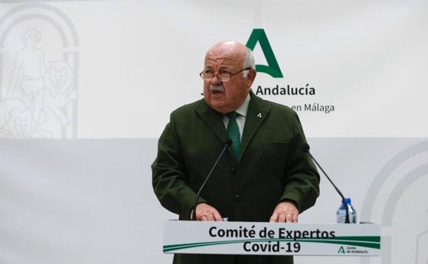 The Junta's Minister of Health, Jesús Aguirre
