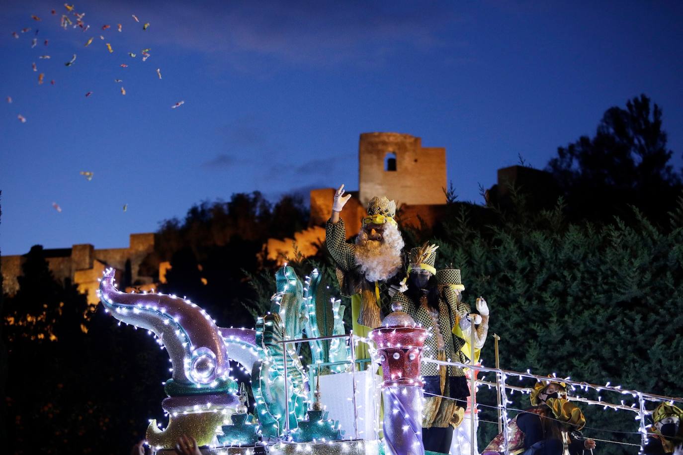 Malaga city's Three Kings parade 2022, in pictures