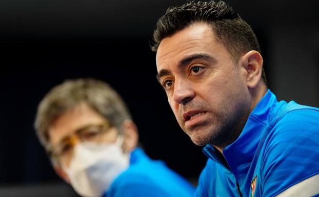 Barça coach, Xavi.