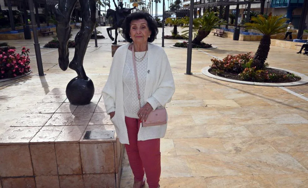 Teresa Guzmán, the 91-year-old influencer from Marbella