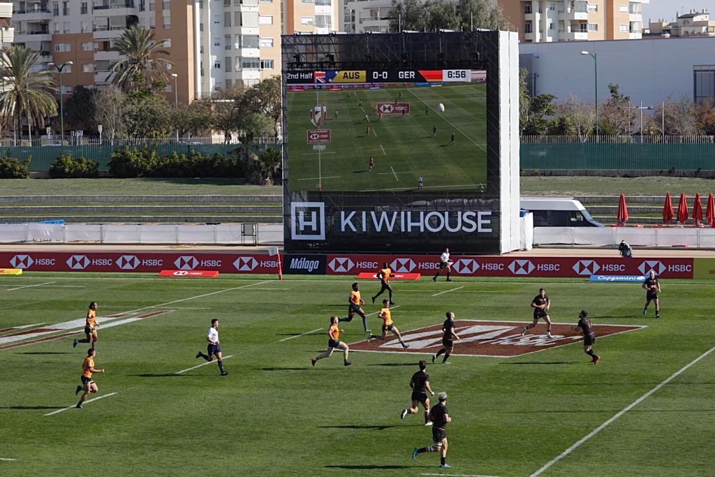 World Rugby Sevens Series in Malaga
