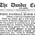 El artículo del Dundee Courier, encontrado en la hemeroteca de la British Library, es un tesoro para la historia del fútbol español.  Describe en detalle cómo se fundó el club de Sevilla y, lo que es más importante, cómo sucedió 15 años antes de lo que se había pensado.