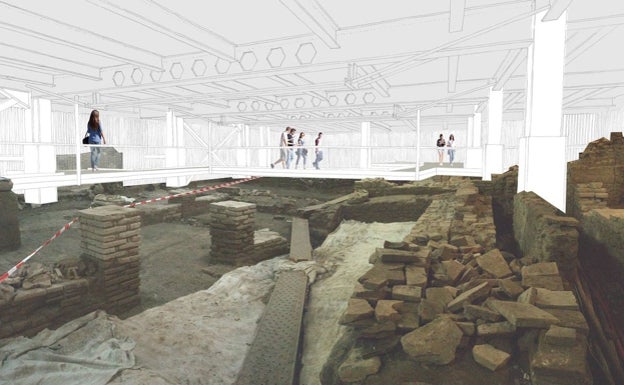 Malaga's Carmen Thyssen Museum to open visits to the Roman house found in its basement