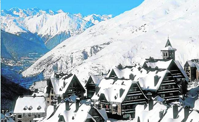Beautiful mountain scenery atthe Baqueira Beret resort in the Catalan Pyrenees./SUR