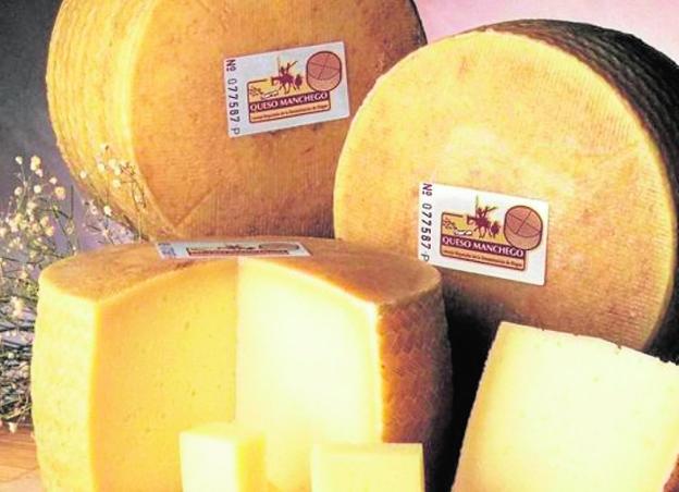 Manchego cheese D. O. / SUR