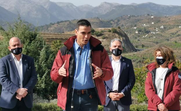 Spain’s PM meets with the mayors of the Sierra de las Nieves