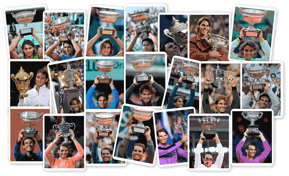 Rafa Nadal, the greatest tennis player of all time
