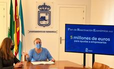 Fuengirola town hall allocates five million euros to its Economic Reactivation Plan