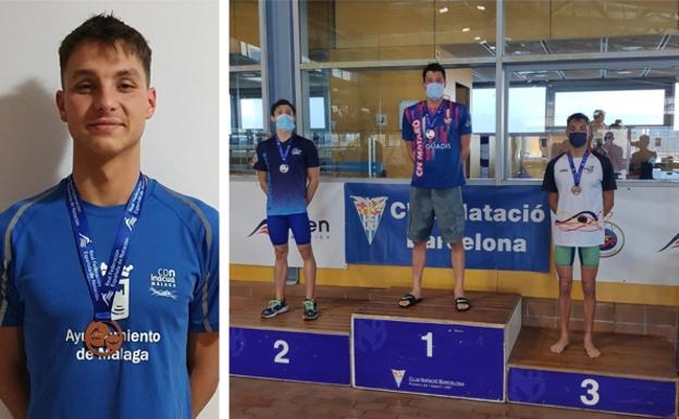 De Oña wins bronze in Spanish swimming event