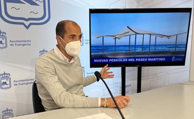 Fuengirola town hall to install 64 new pergolas along its promenade