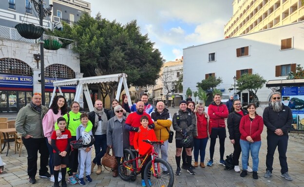 Tired, sore but happy, Sgt Galia arrived back at Casemates at 10am on Sunday 
