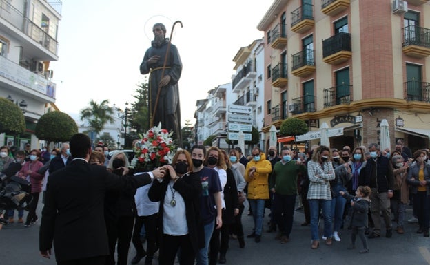 Alhaurín de la Torre residents call on Saint Francisco de Paula to bring rain