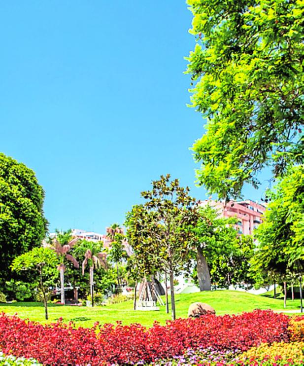 Estepona's green spaces now cover a million square metres