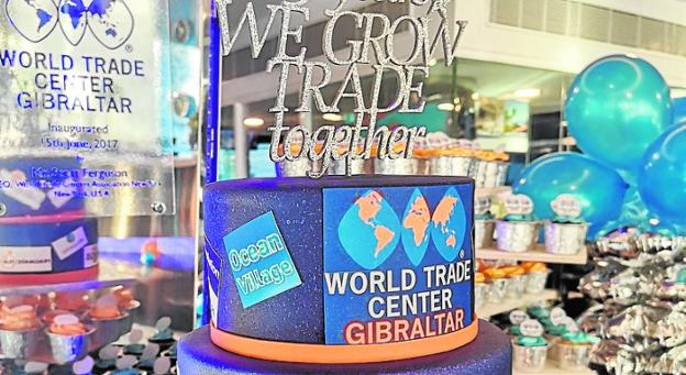 The World Trade Center Gibraltar celebrates its fifth birthday with cakes for all